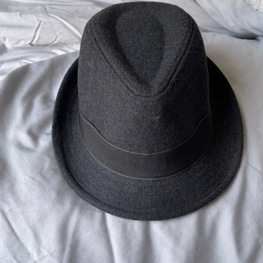 Grey hat 50% wool 50% polyester